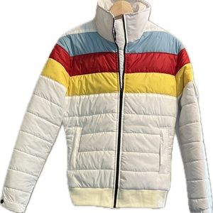 Atop Handcraft women’s S retro bomber jacket. Handmade item made in Australia.